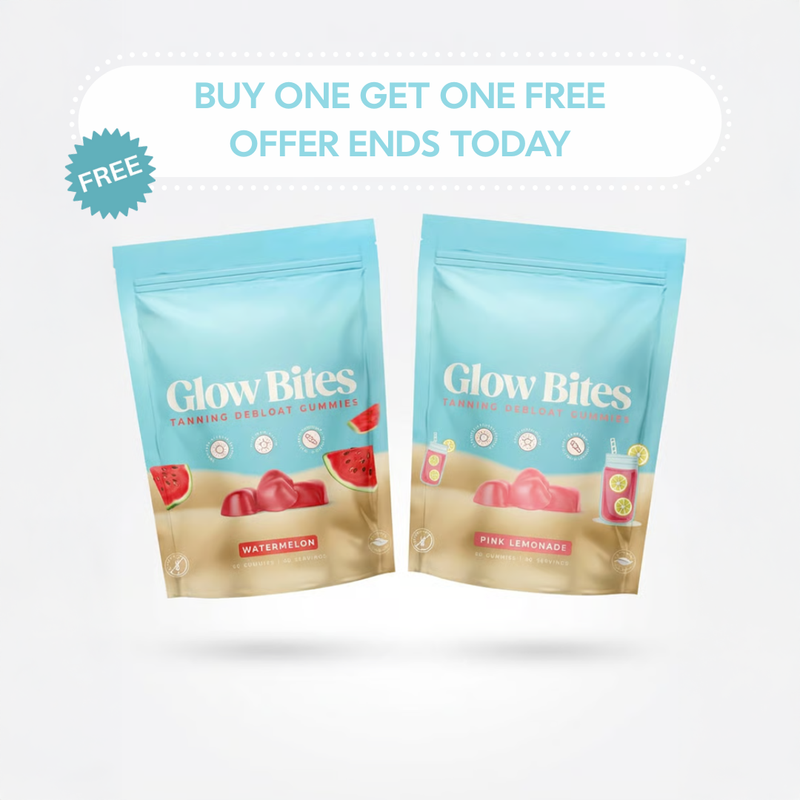 Debloat Tanning Glow Bites